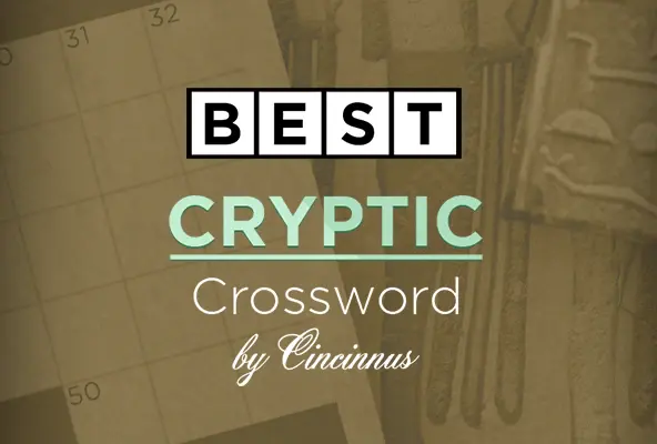 Cover von Best Cryptic Crossword by Cincinnus