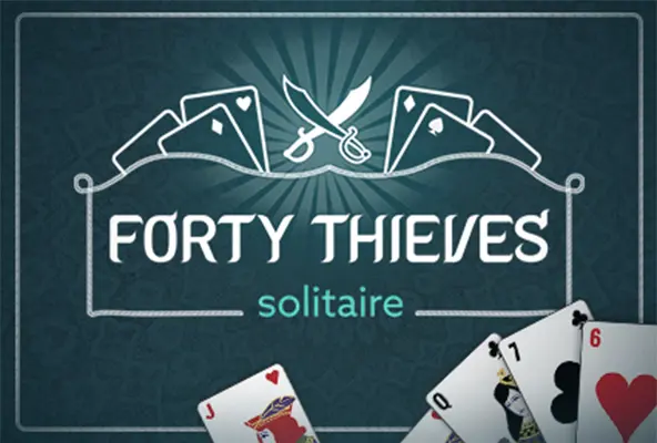 Cover von Forty Thieves Solitaire