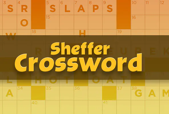 Cover von Sheffer Crossword