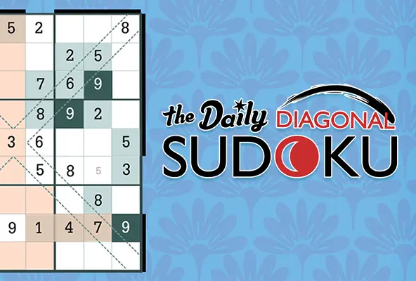 Cover von The Daily Diagonal Sudoku