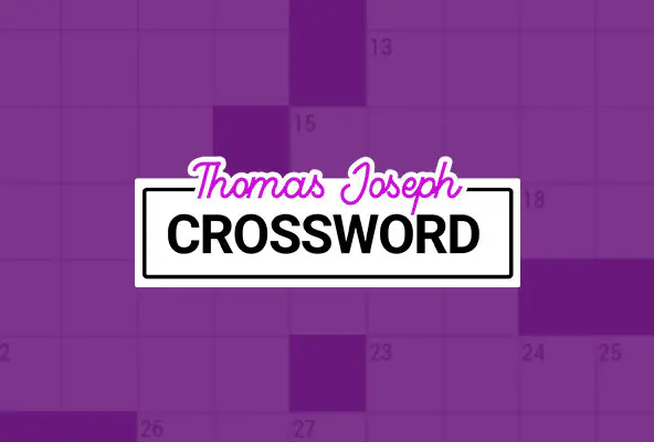 Cover von Thomas Joseph Crossword